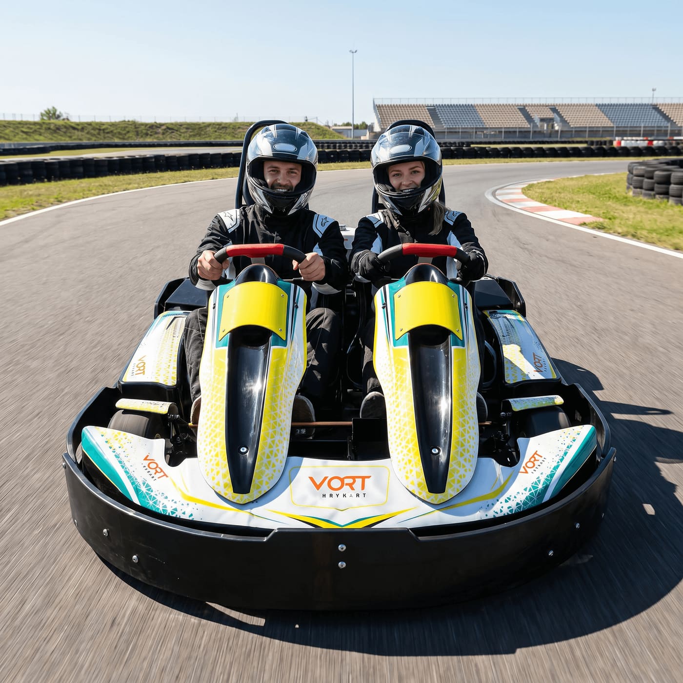 Corporate indoor karting venue with team racing events in London UK