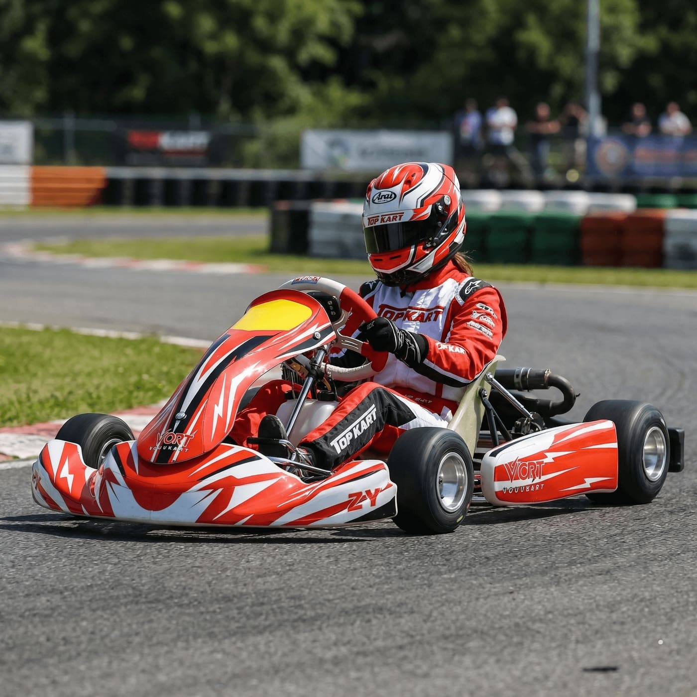 Customer support team helping karting operators with technical assistance